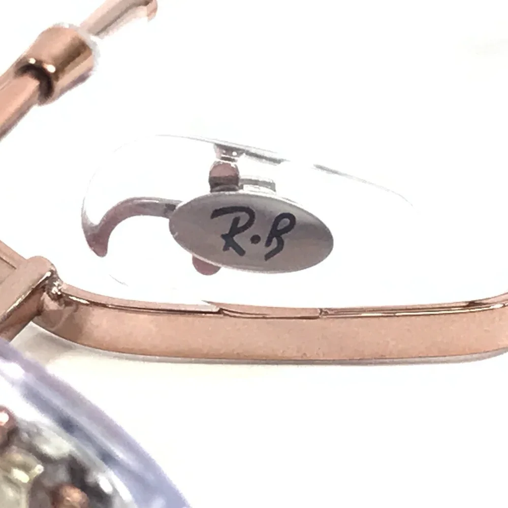 Ray-Ban Eyeglasses Frame RB6528 YEVI 2943 Copper Rose Gold Geometric 54-18-145